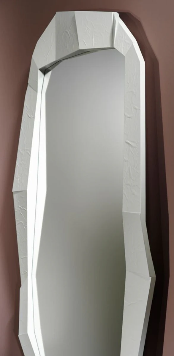 Designer wall mirror white 92 x H. 127 cm - Designer mirror