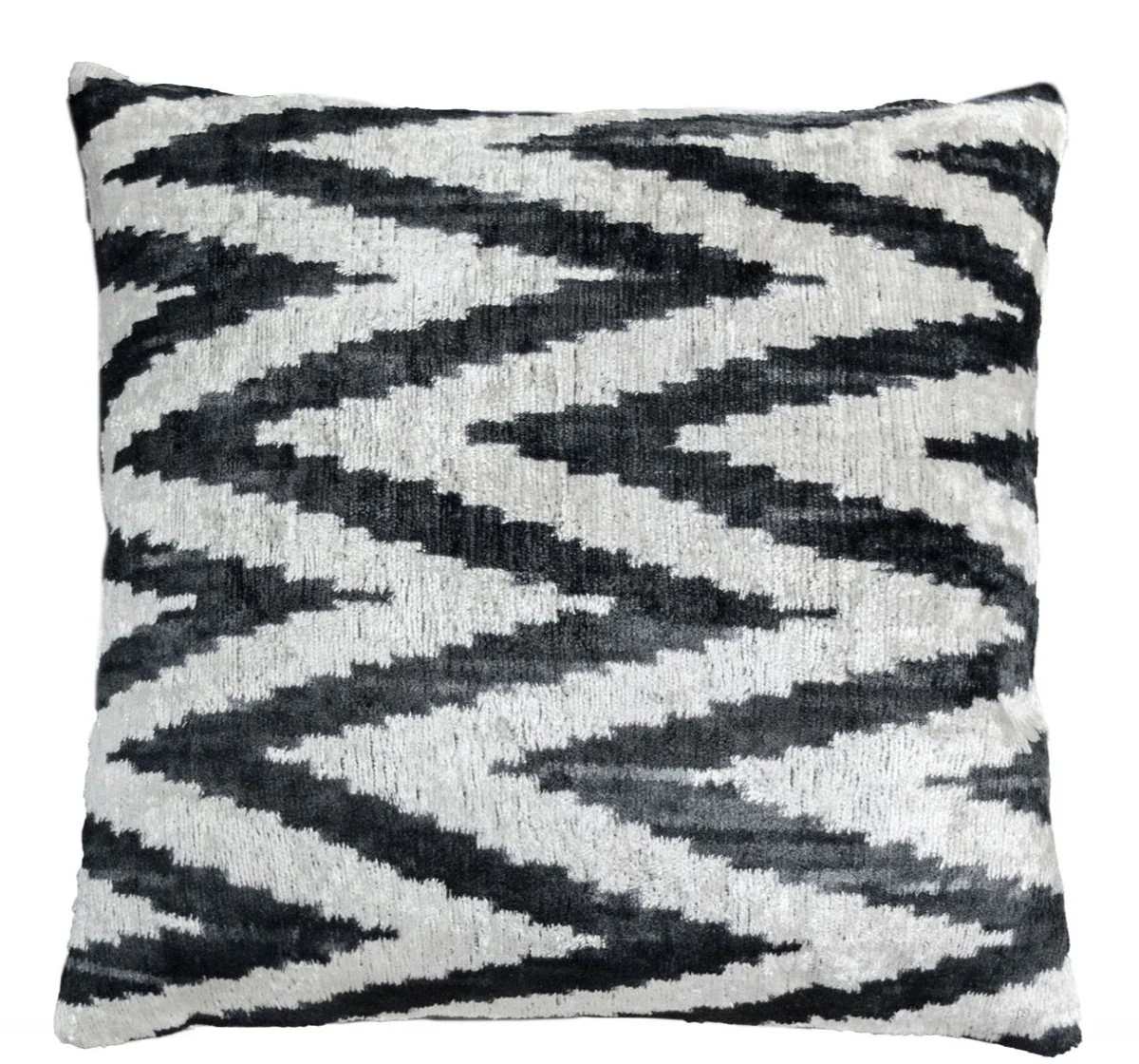 Luxury cushion black / white 40 x 40 cm - living room decoration accessories