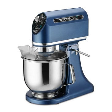 Luna 7 Qt. 11-Speed Blue Stand Mixer mit Dough Hook, Mixing Paddle und Whisk
