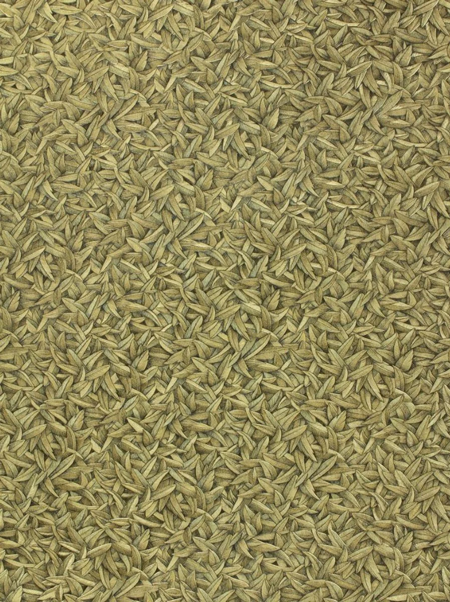 Harald Glööckler designer baroque non-woven wallpaper leaves gold metallic / black - magnificent baroque style wallpaper - baroque wallpapers - Harald Glööckler wallpapers