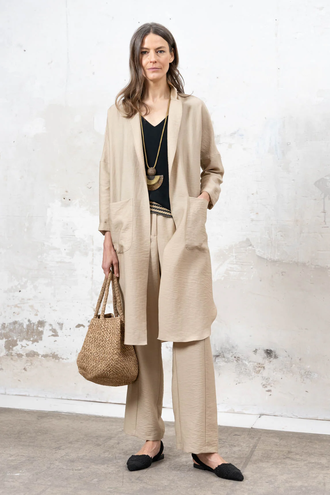 Rivera-Spanien Pantalón Cosenza Kamel