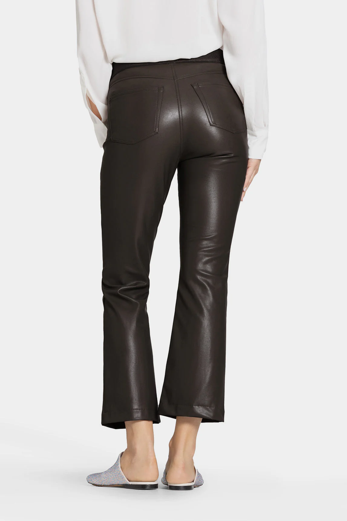 Rivera-Spain Change Hose mit elastischem Bund und Ledereffekt