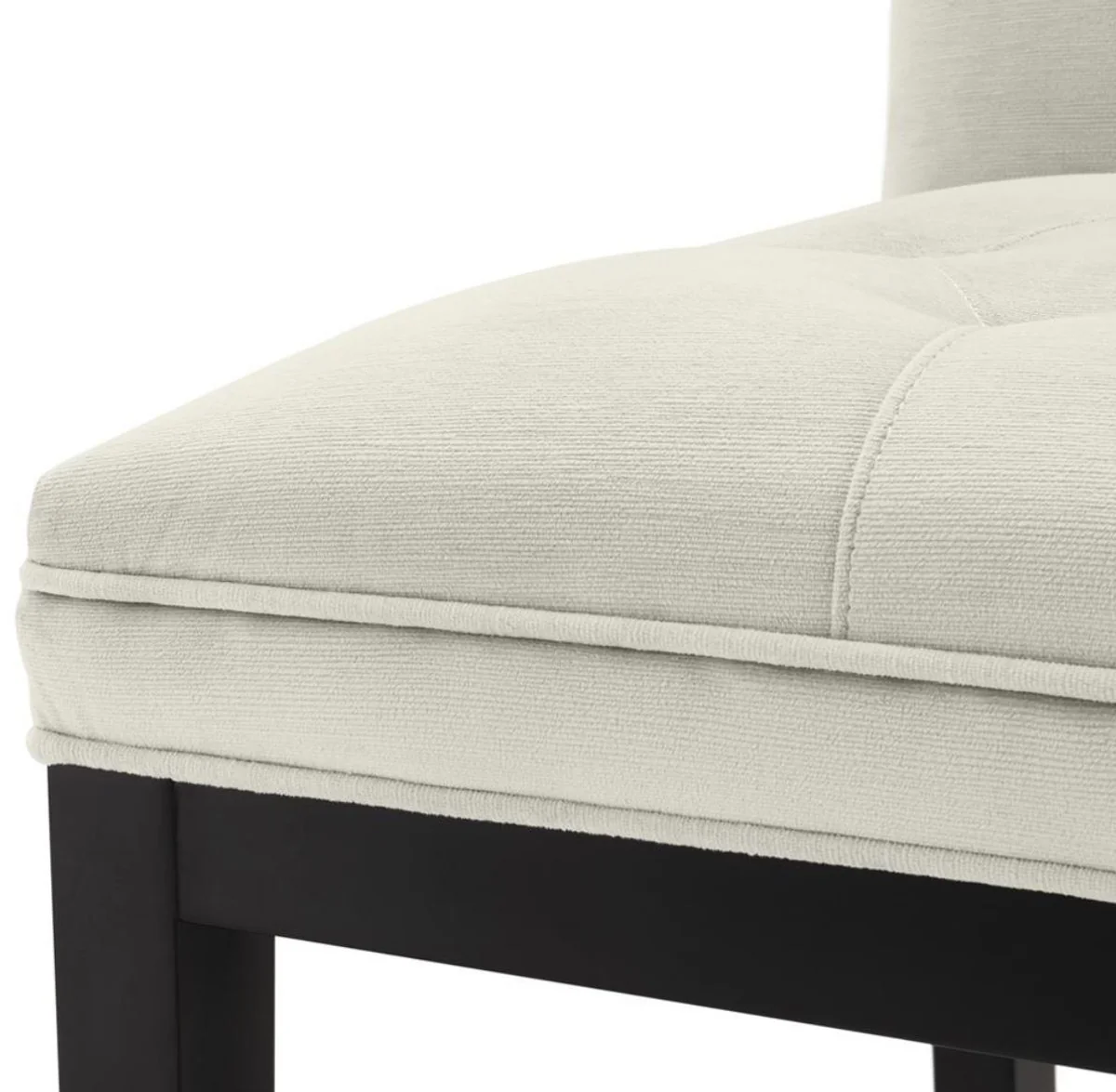 Luxury bar chair light gray / black 51 x 63 x H. 110 cm - Hotel Restaurant Club Furniture