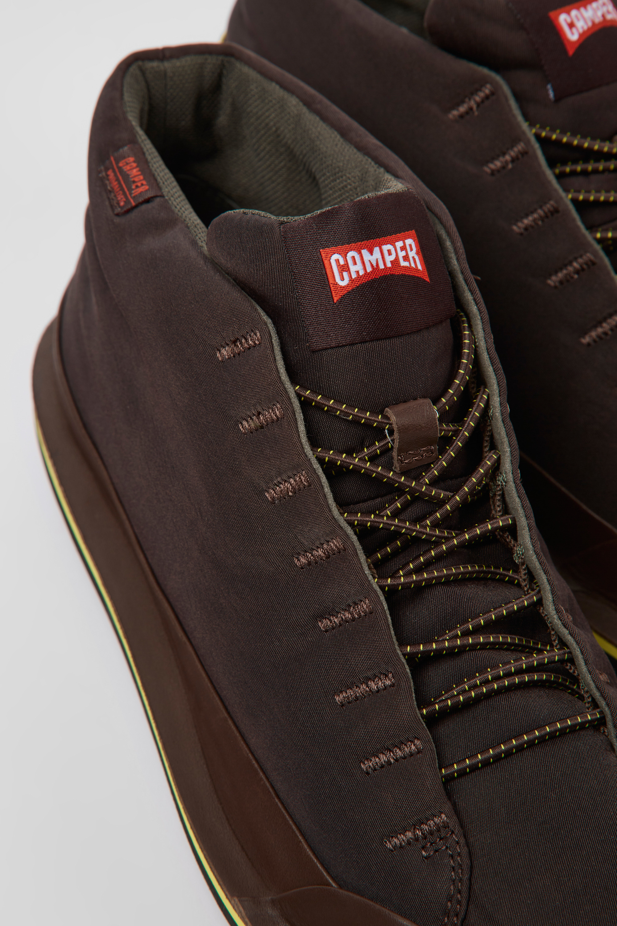 Beetle PrimaLoft - Dunkelbraunes Textil und Nubuck Knöchelstiefel für Herren