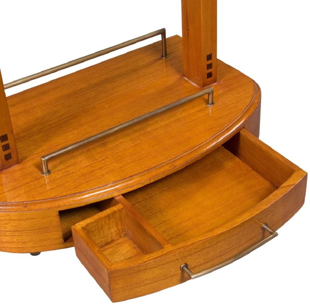 Luxury Dressboy light brown 52 x 34 x H. 100 cm - clothes rack - coat rack - mute servant - bedroom accessories - hotel accessories