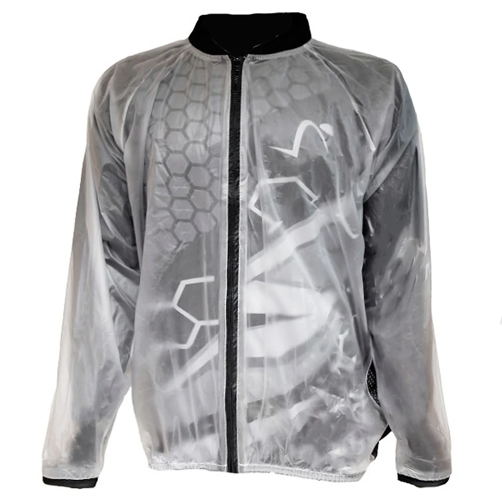 CHAQUETA IMPERMEABLE TRIAL ENDURO ZONE CLEAR TRANSPARENTEN