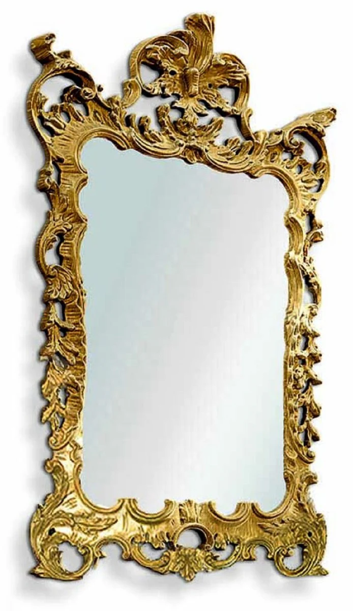 Luxus Barock Spiegel Gold H. 140 cm - Made in Italy