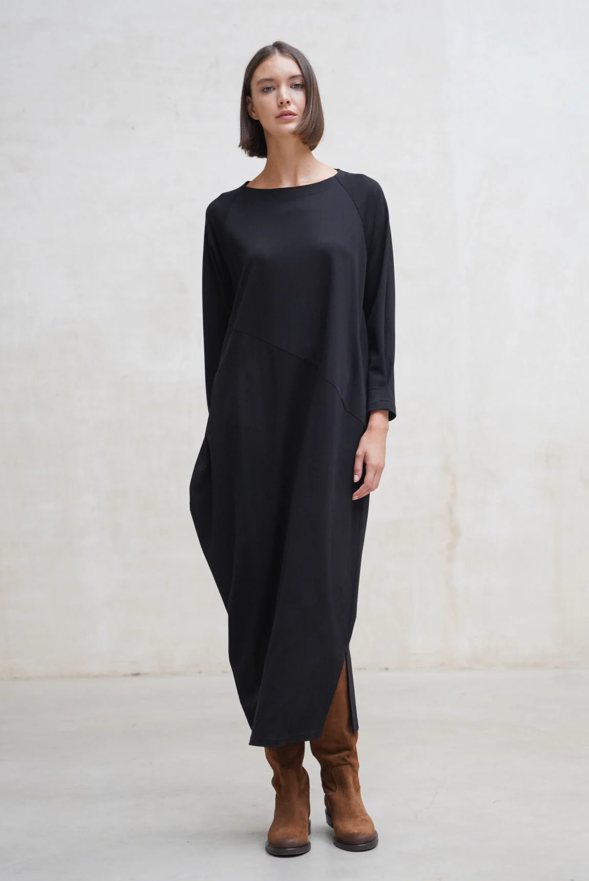 Rivera-Spain Positano Kleid schwarz