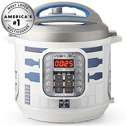 Instant Pot 112-0104-01 6Qt Star Wars Duo 6-Qt. Druckkocher, R2-D2, Weiß mit blauem R2D2