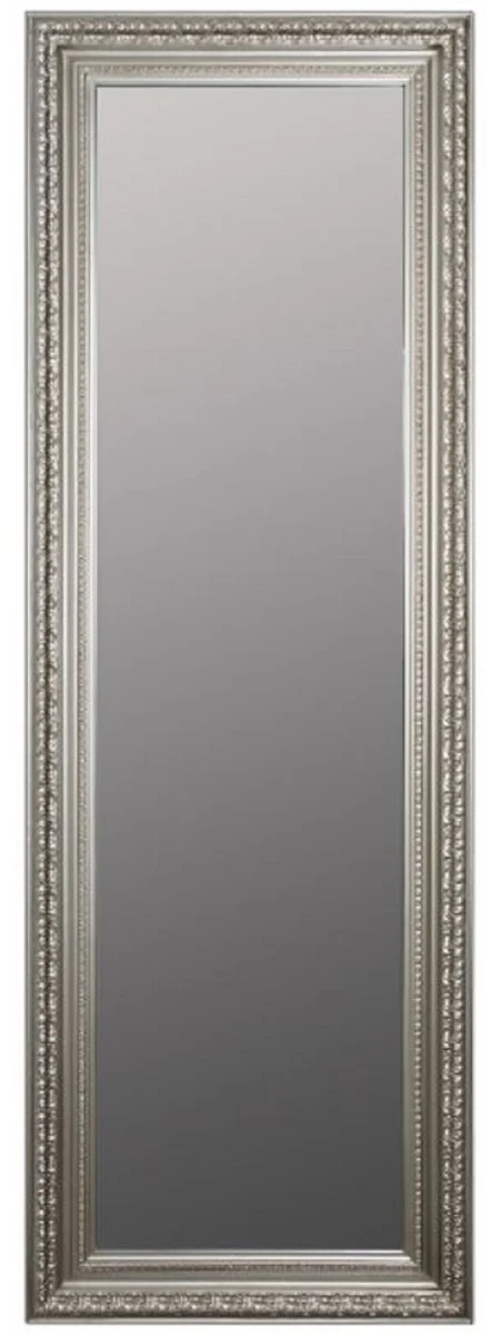 Baroque wall mirror silver 65 x H. 190 cm - Baroque style furniture
