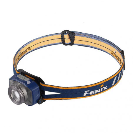 Fenix HL40R Alto Rendimiento Recargable con Zoom azul - Linterna frontal