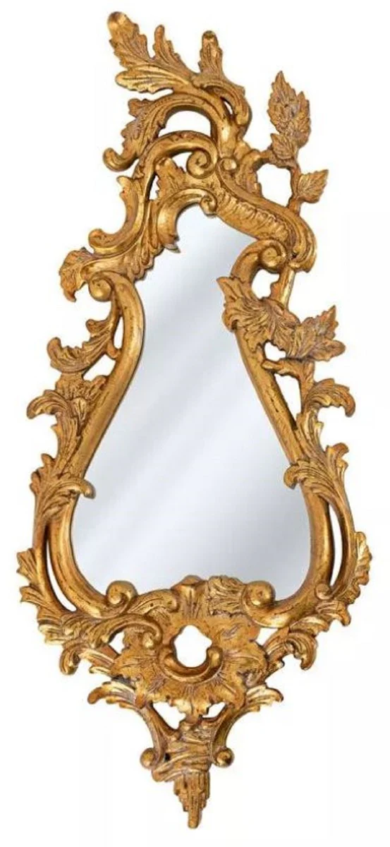 Luxury Baroque Mirror Antique Gold - Magnificent solid wood wall mirror in Baroque style - Luxury furniture in Baroque style - Baroque furniture - Noble & magnificent
