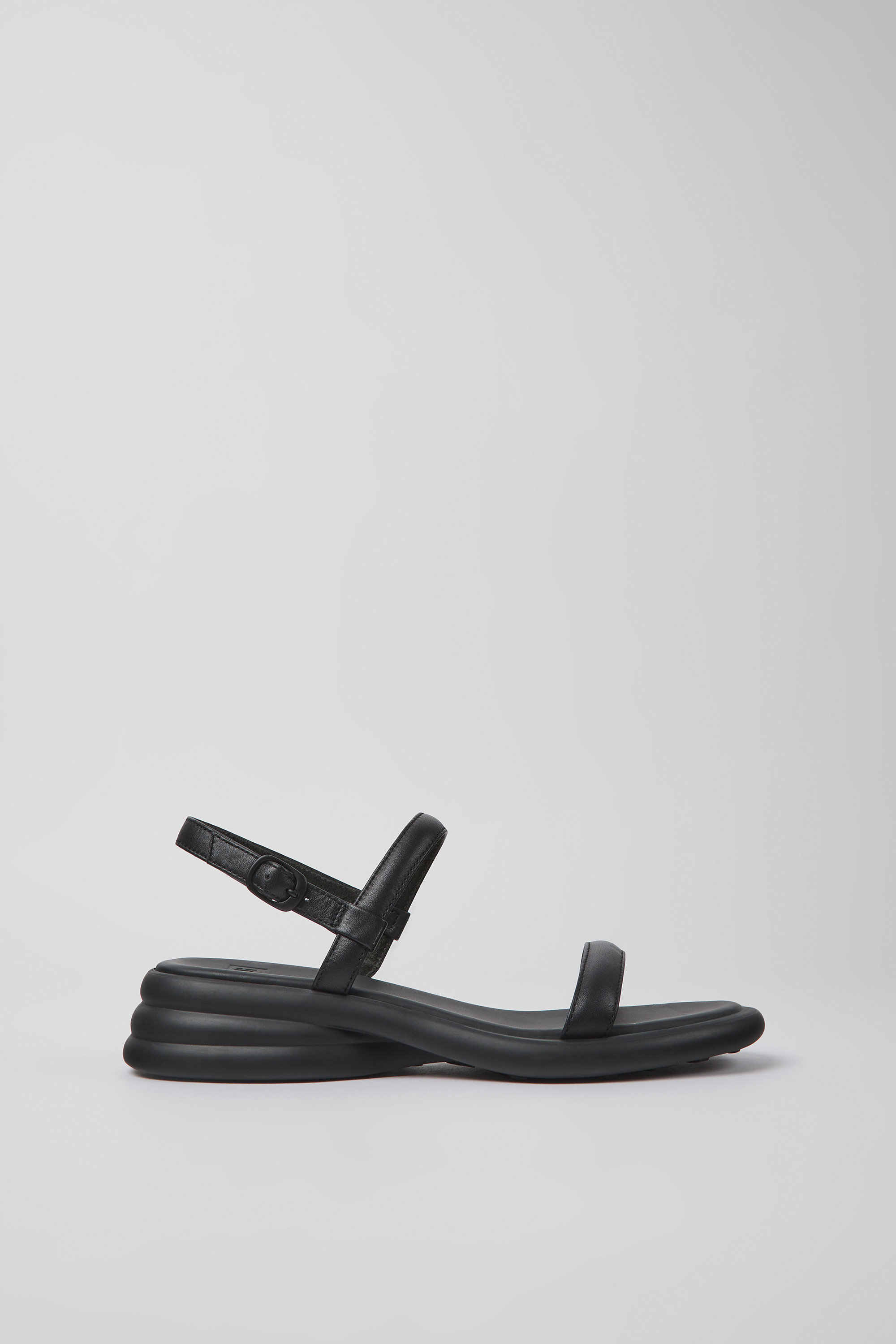 Spiro - Schwarze Leder Sandalen für Damen