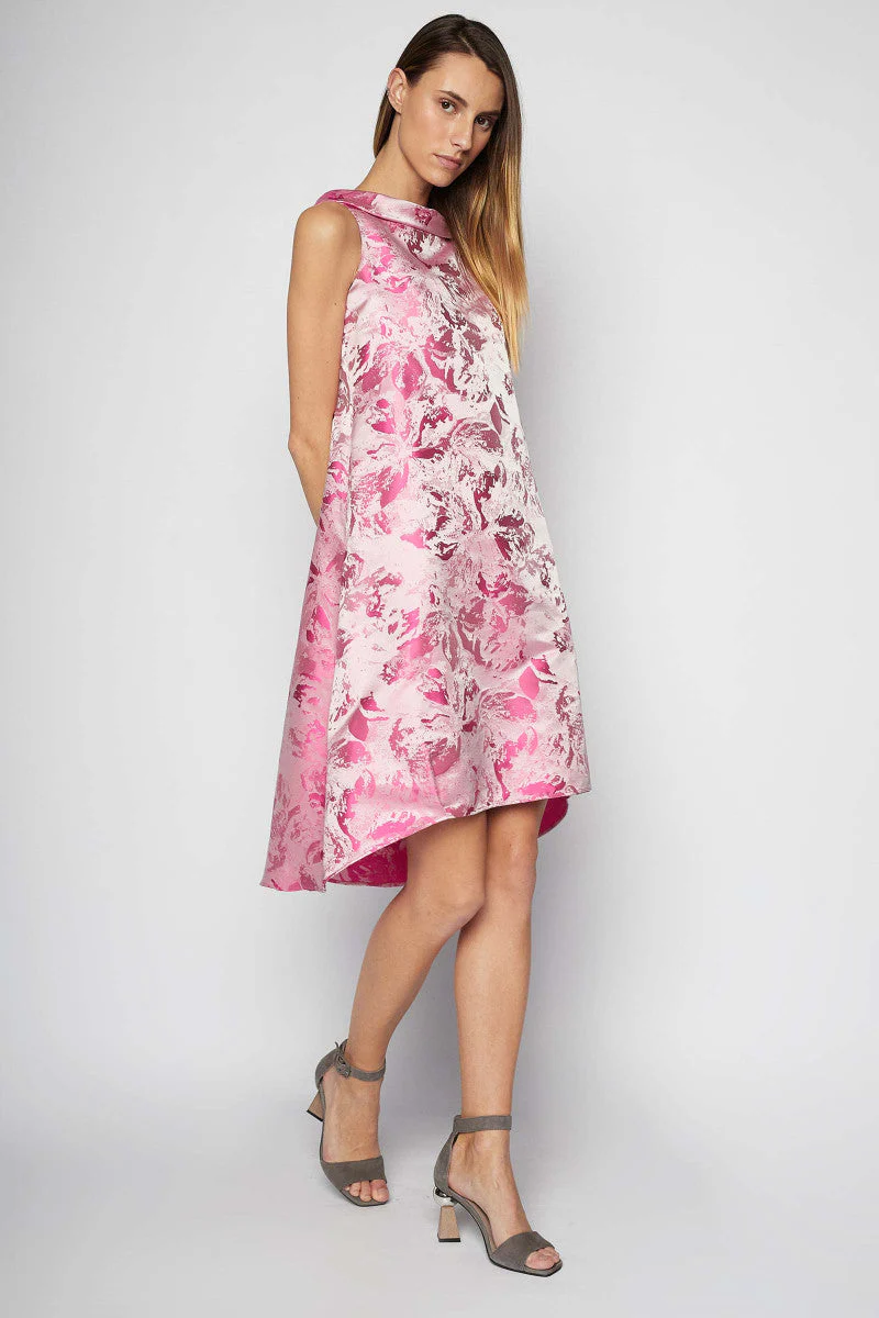 Rivera-Spain Rosa Gänseblümchenkleid