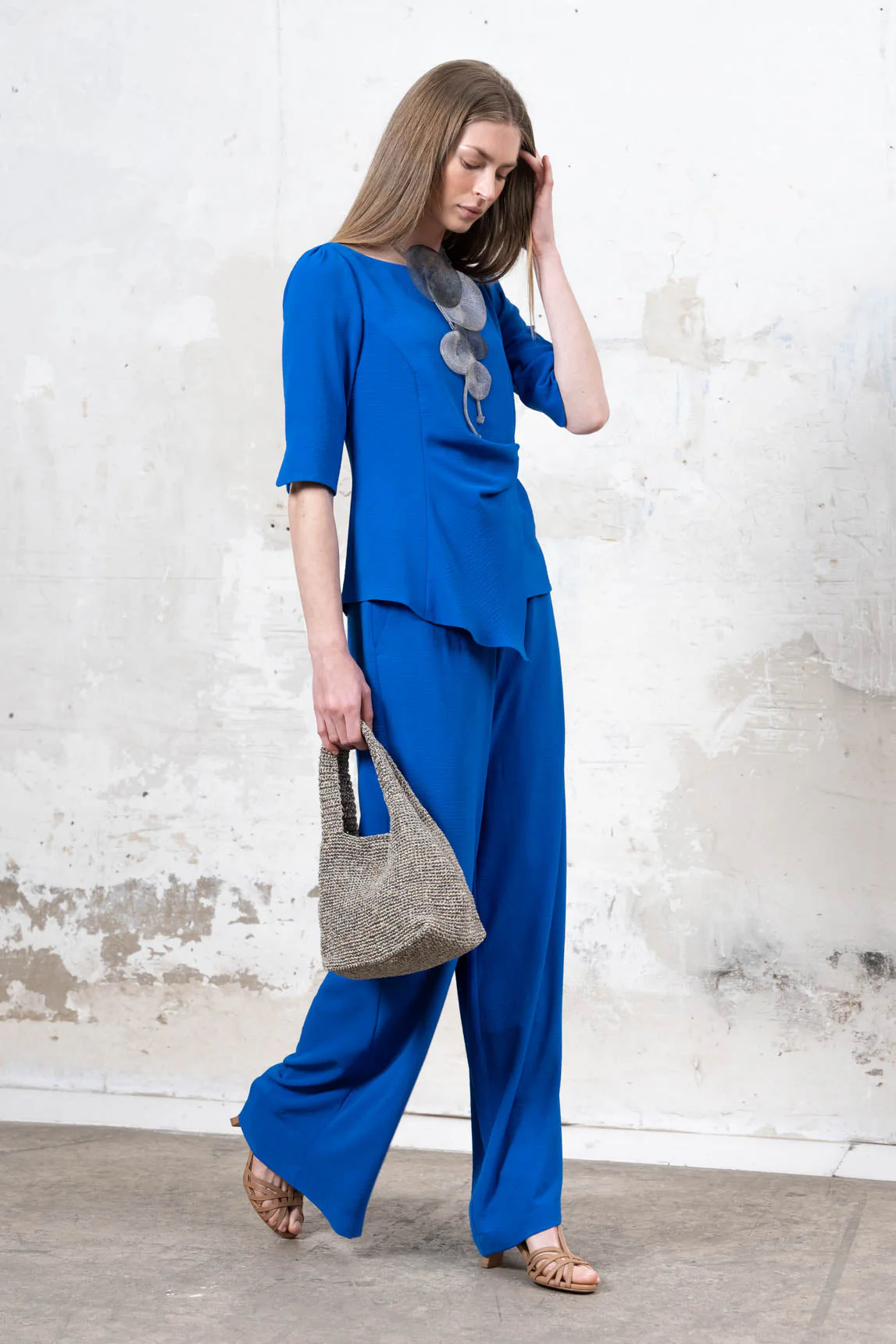 Rivera-Spanien Biella blaue Hose