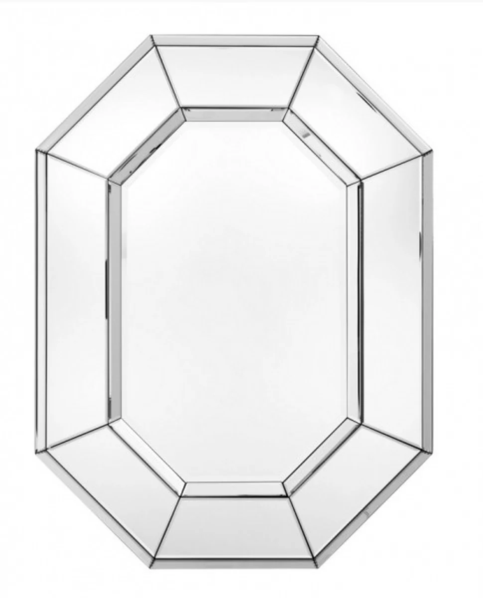 Luxury wall mirror Art Deco with mirror frame 8 square 80 x 106 cm - wall mirror