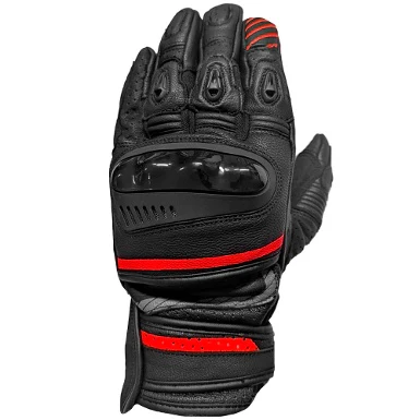 OUT RIDER SUMMER GLOVES - BLACK / RED
