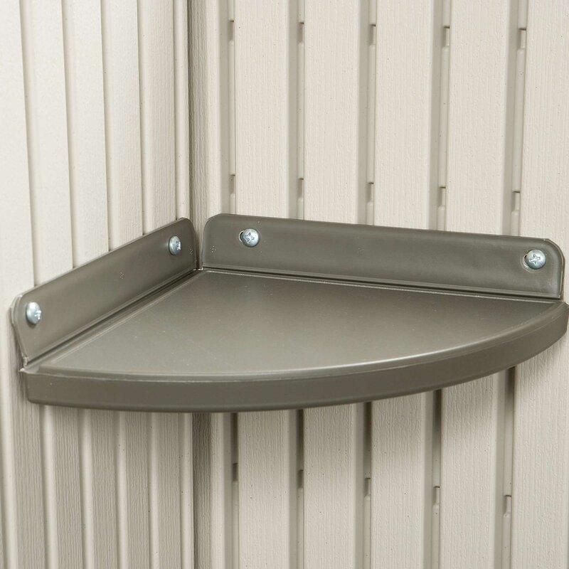 Seiteneingang 15 ft. W x 8 ft. D Kunststoff-Lagerschale