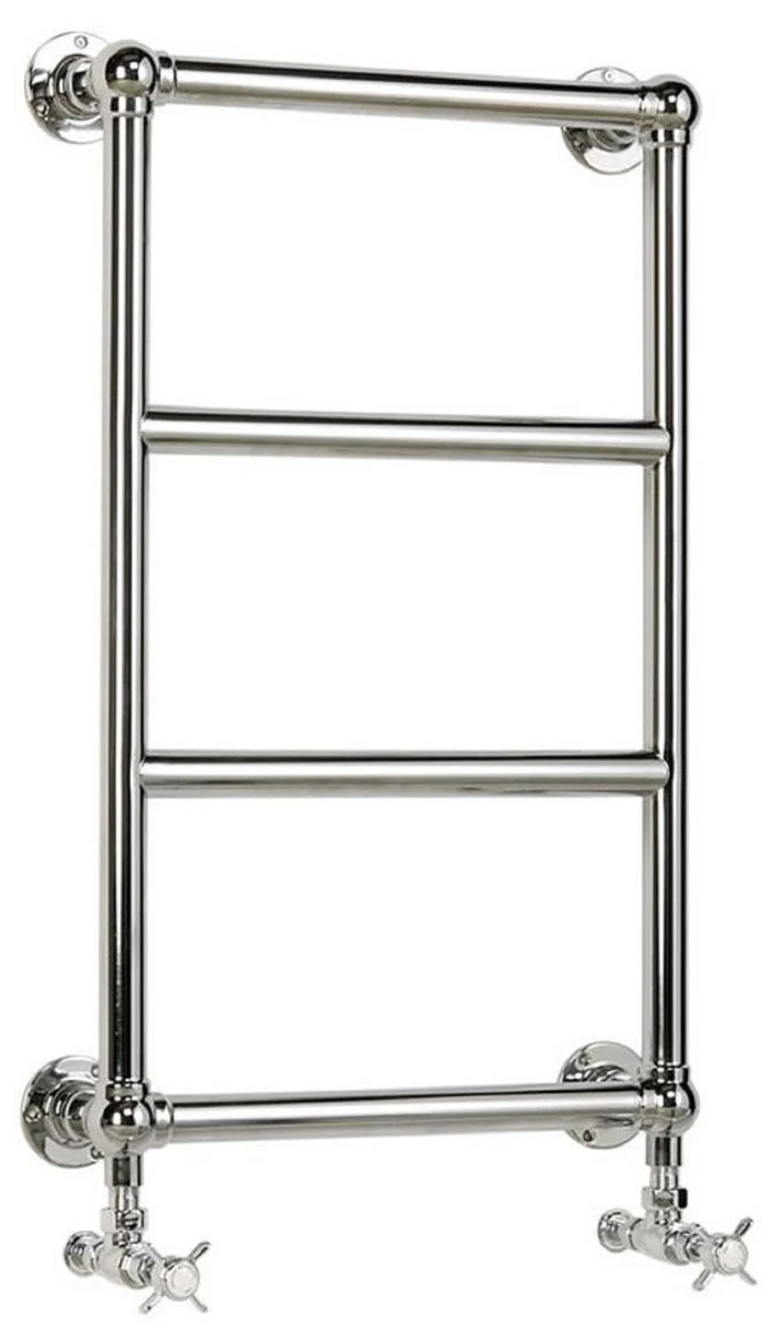 Luxury bathroom heater 474 x H. 749 mm - towel radiator - vintage bathroom radiator towel holder chrome