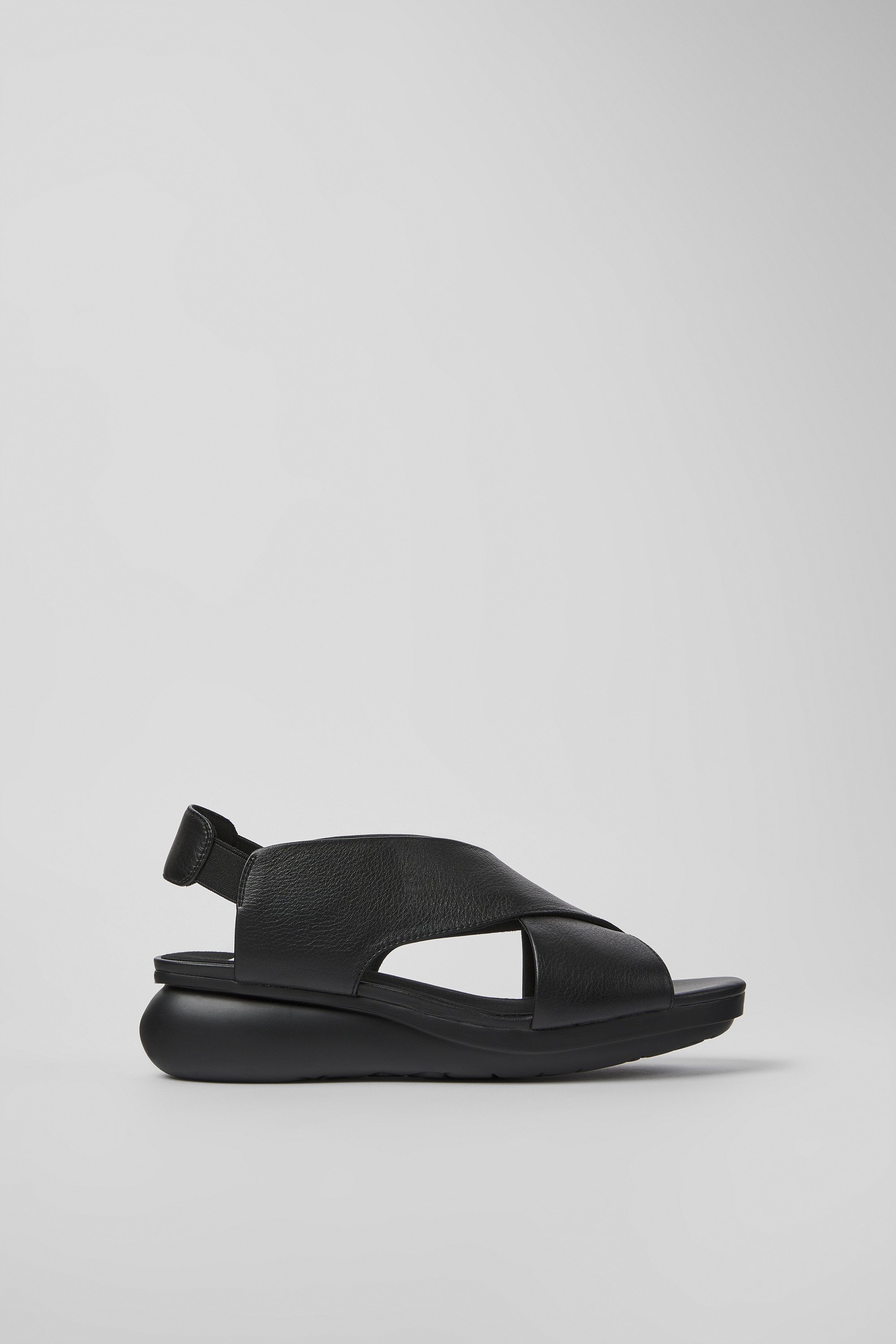 Ballon - Schwarze Frauen Sandal