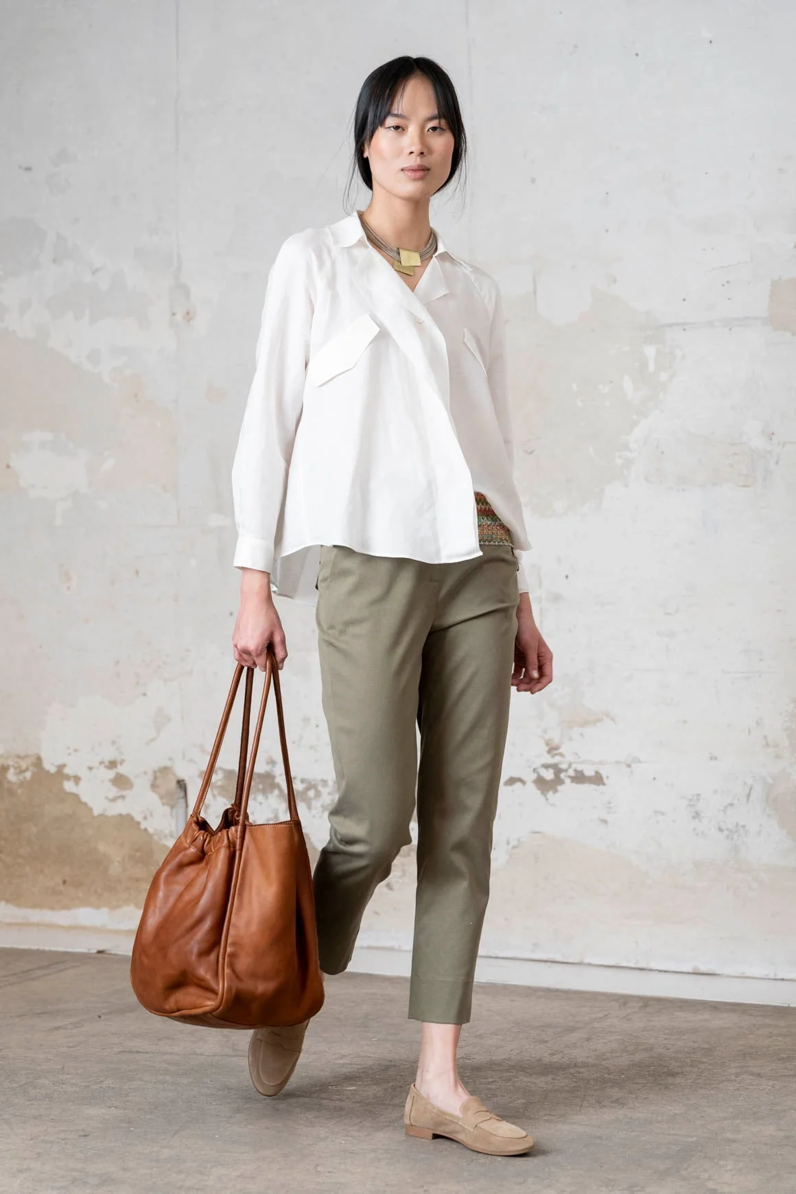 Rivera-Spanien Camisa Alatri weiß