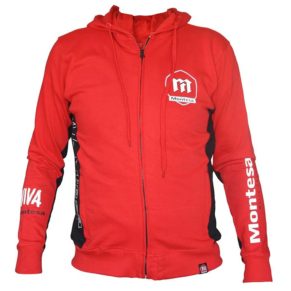 SUDADERA MONTESA PADDOCK ROJO