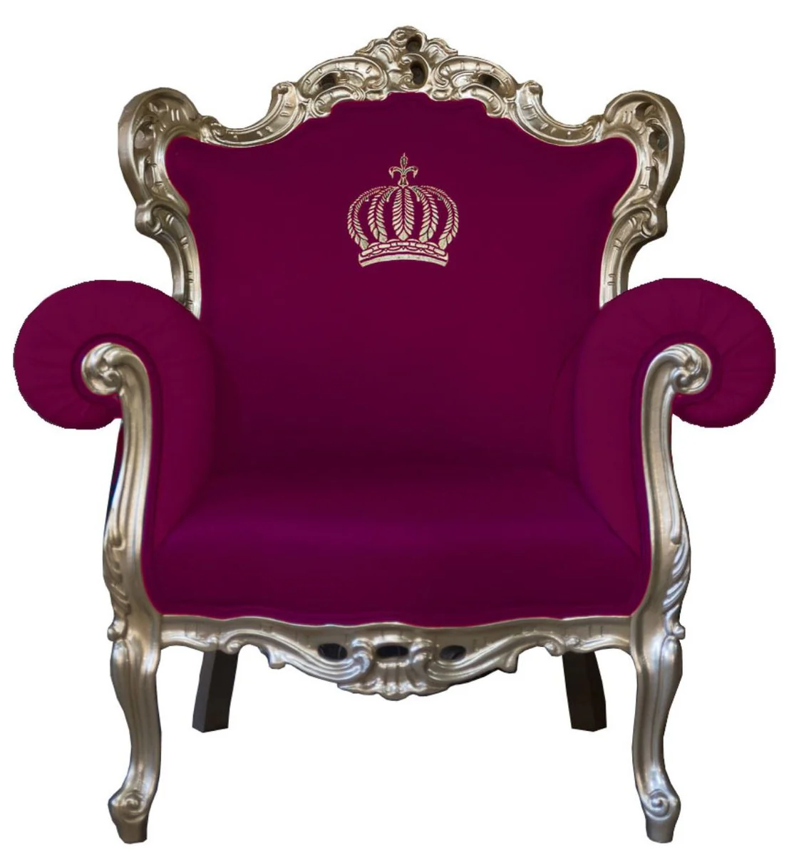 Pompöös by Luxury Baroque Armchair Pink / Gold - Pompöös Baroque armchair designed by Harald Glööckler