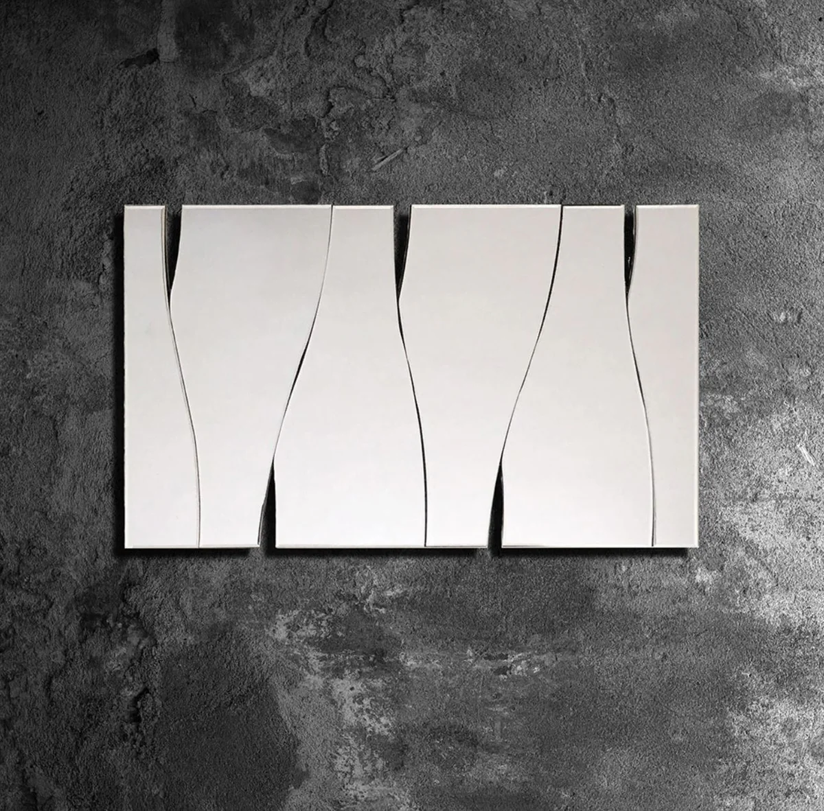 Designer living room mirror / wall mirror 70 x 113 cm - luxury collection