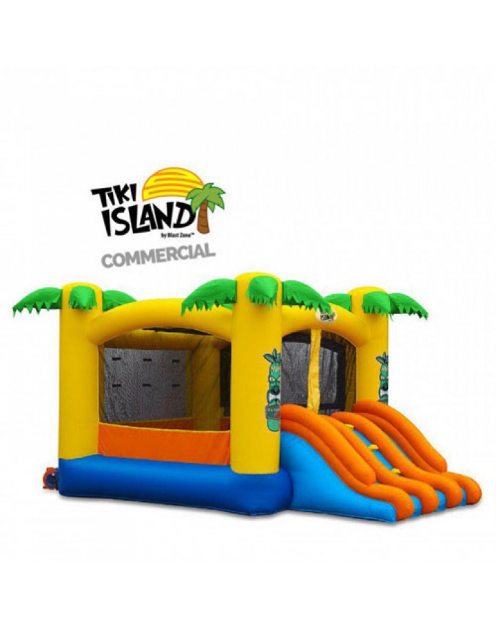 Tiki Island Combo 15 Kommerzielle aufblasbare Prahler mit Dia