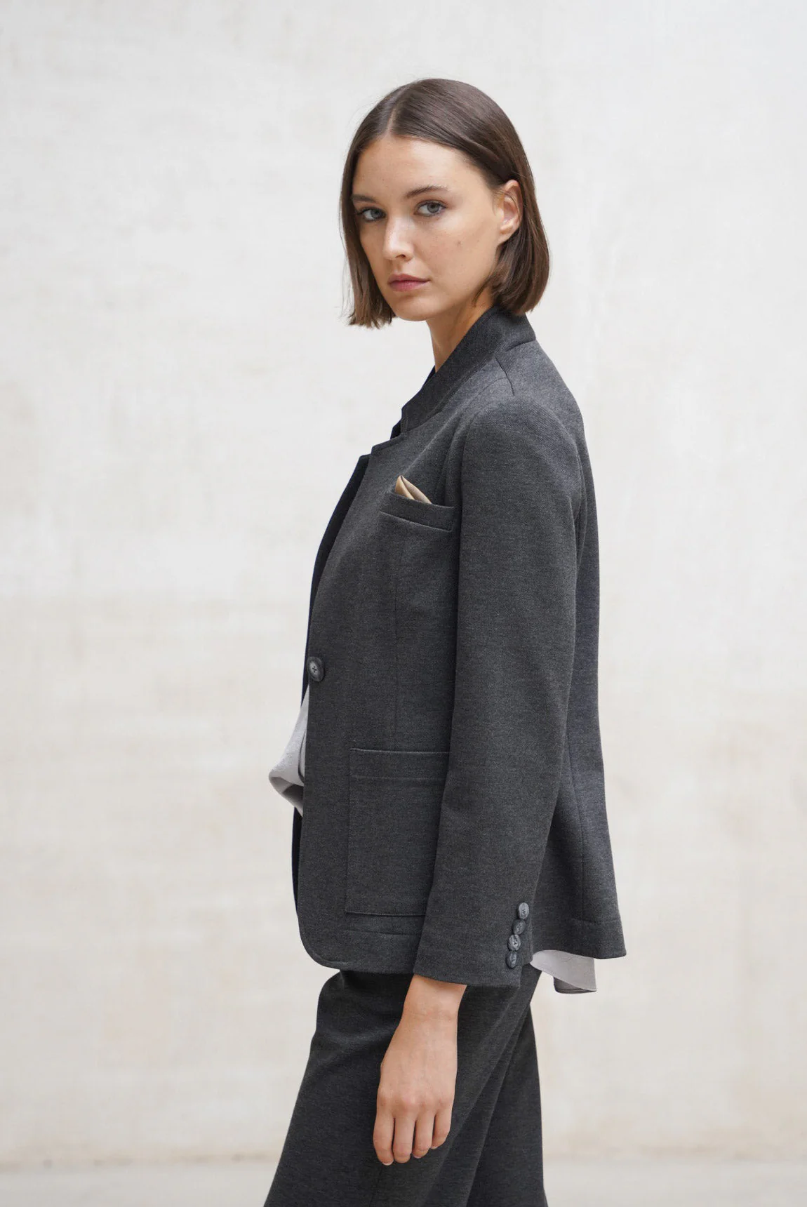 Rivera-Spanien Ferrara Jacke Anthrazitgrau