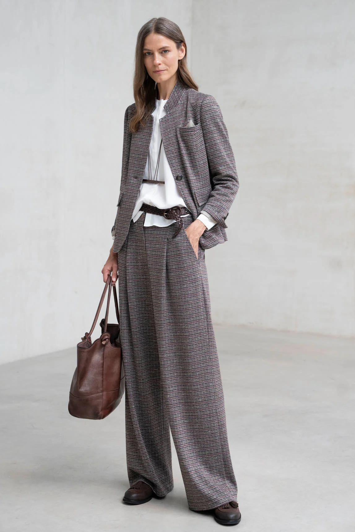 Rivera-Spanien Ferrara karierte Jacke