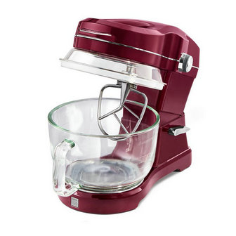 Elite Ovation 5 qt. 10-Speed Burgund Stand Mixer