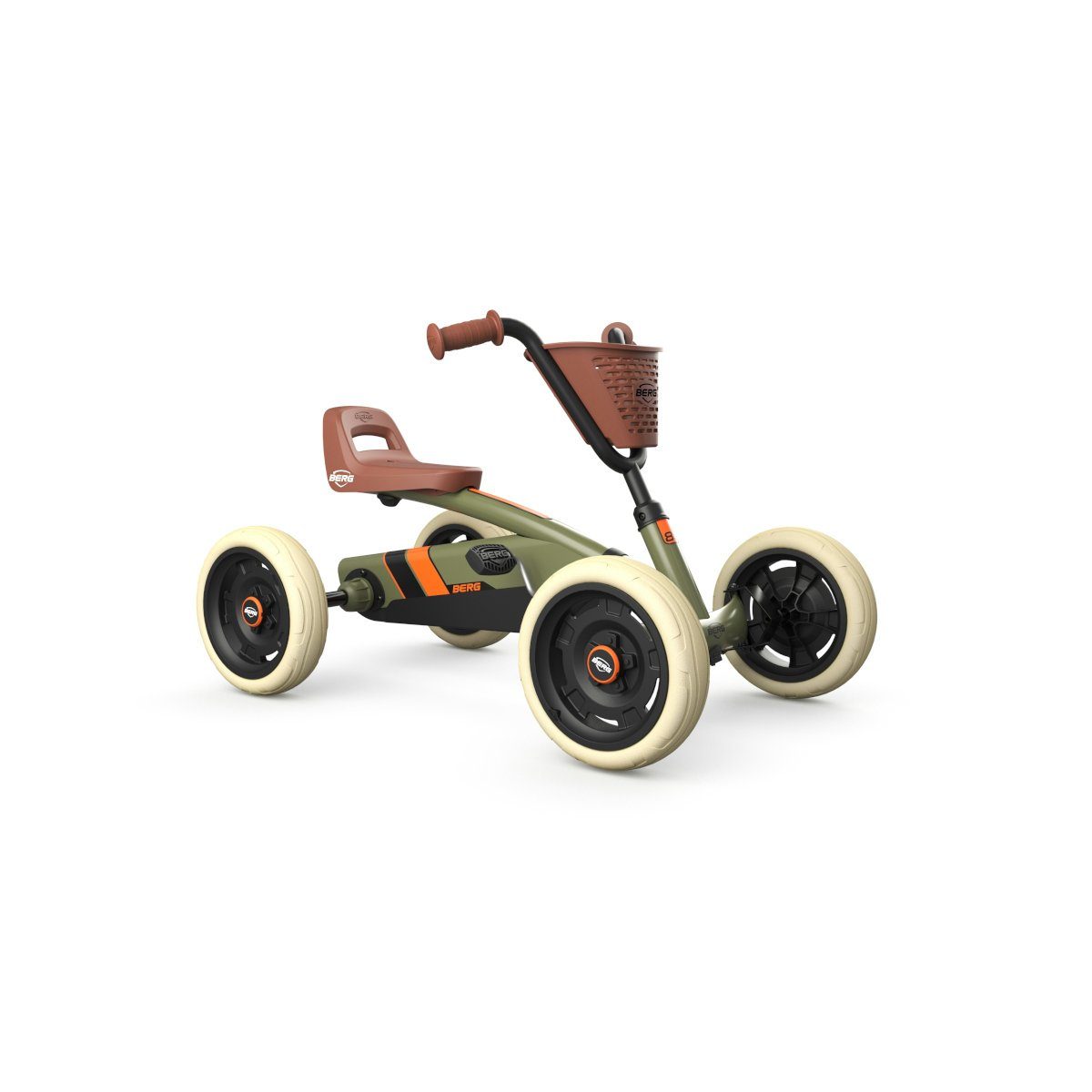 Berg Kinderfahrzeug-Rder Berg Pedal Gokart Buzzy Retro Grün