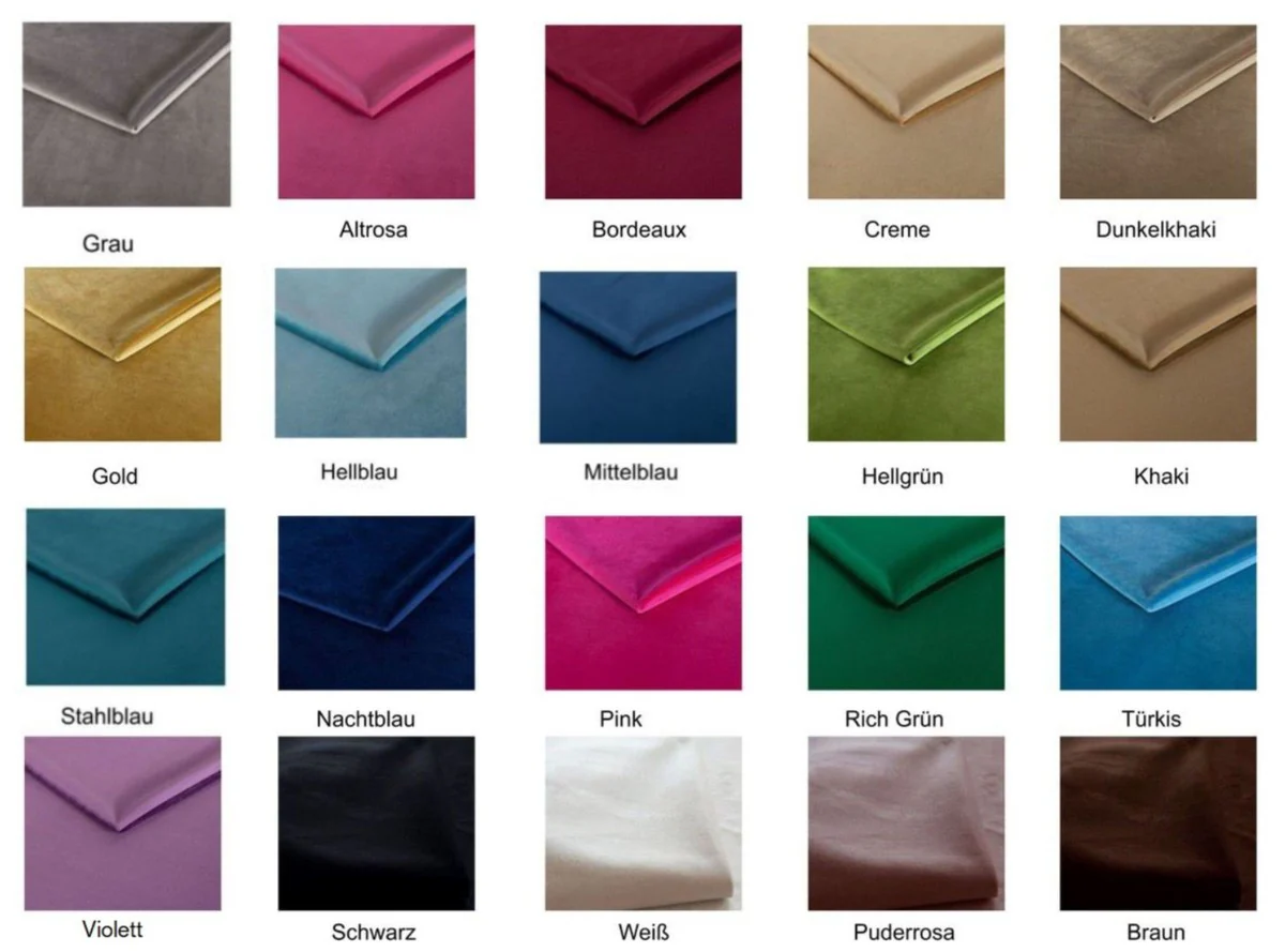 Luxury velvet sofa 200 x 75 x H. 70 cm - Various colors - Living room furniture - Luxury quality