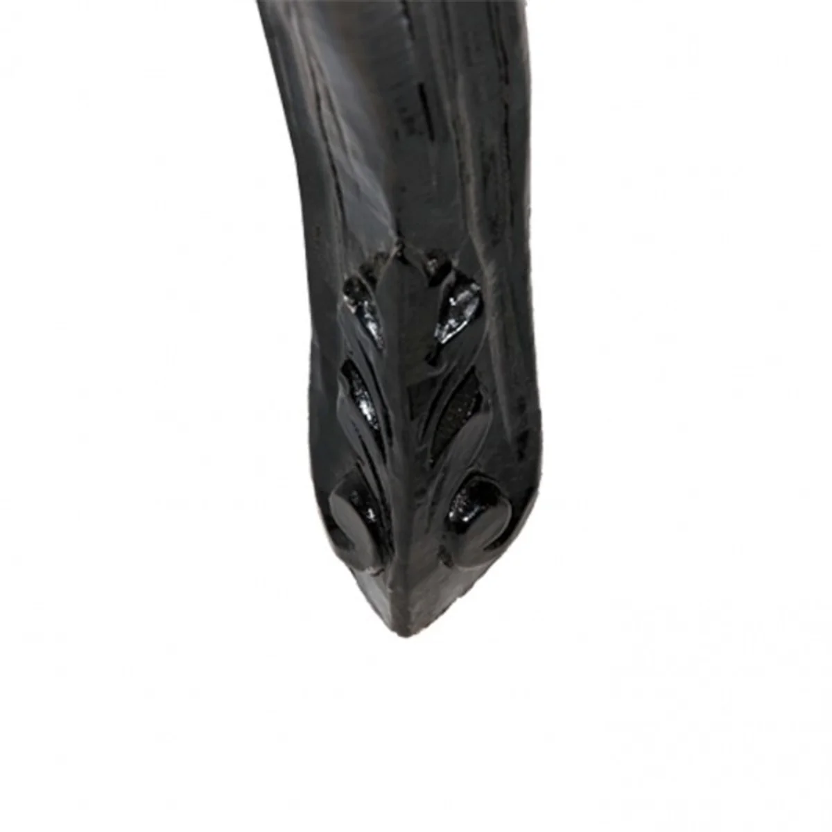 Baroque Dining Chair Black / Black Bling Bling