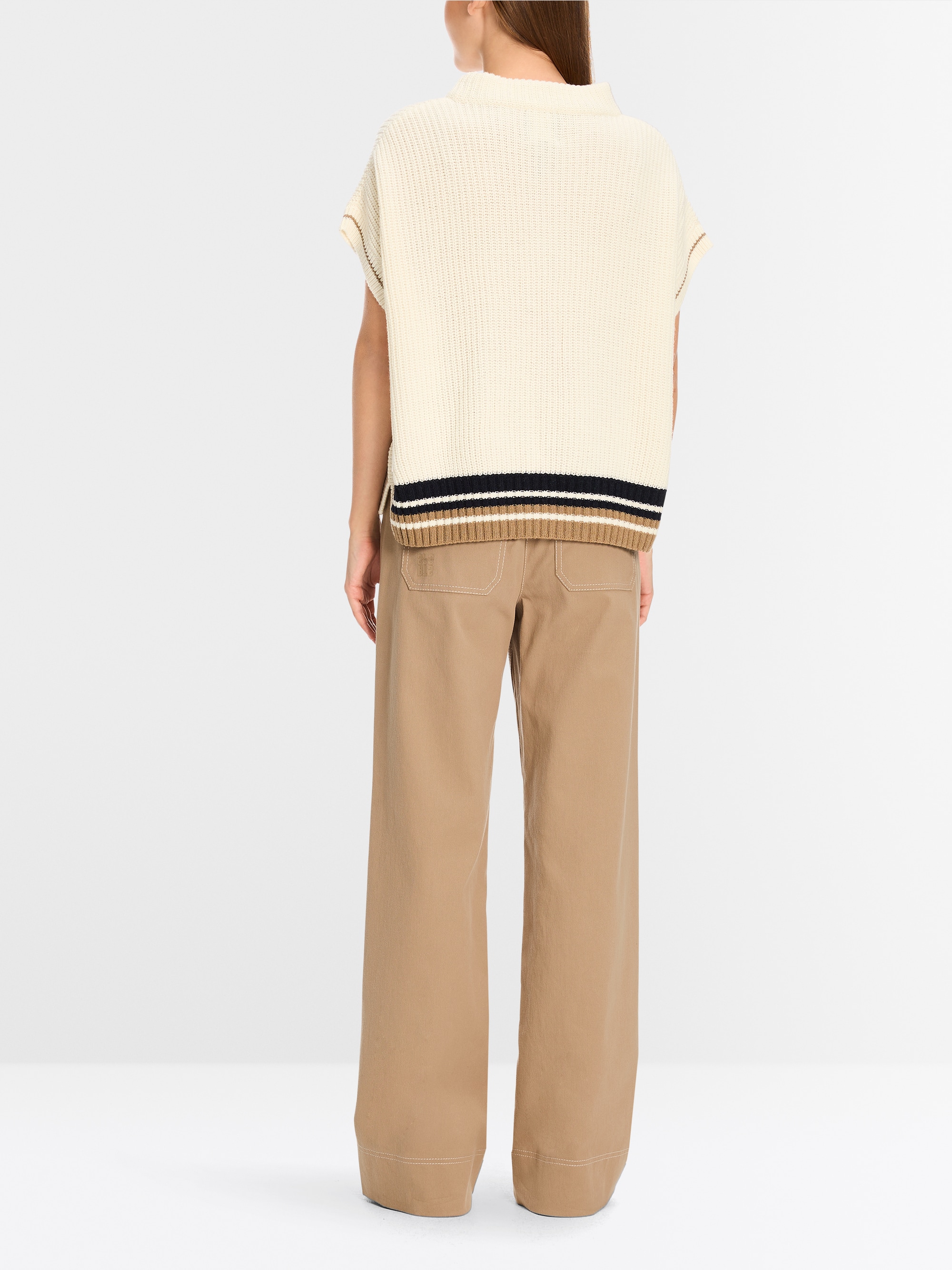 Marc-Cain Wide Tanktop – Gestrickt in Deutschland