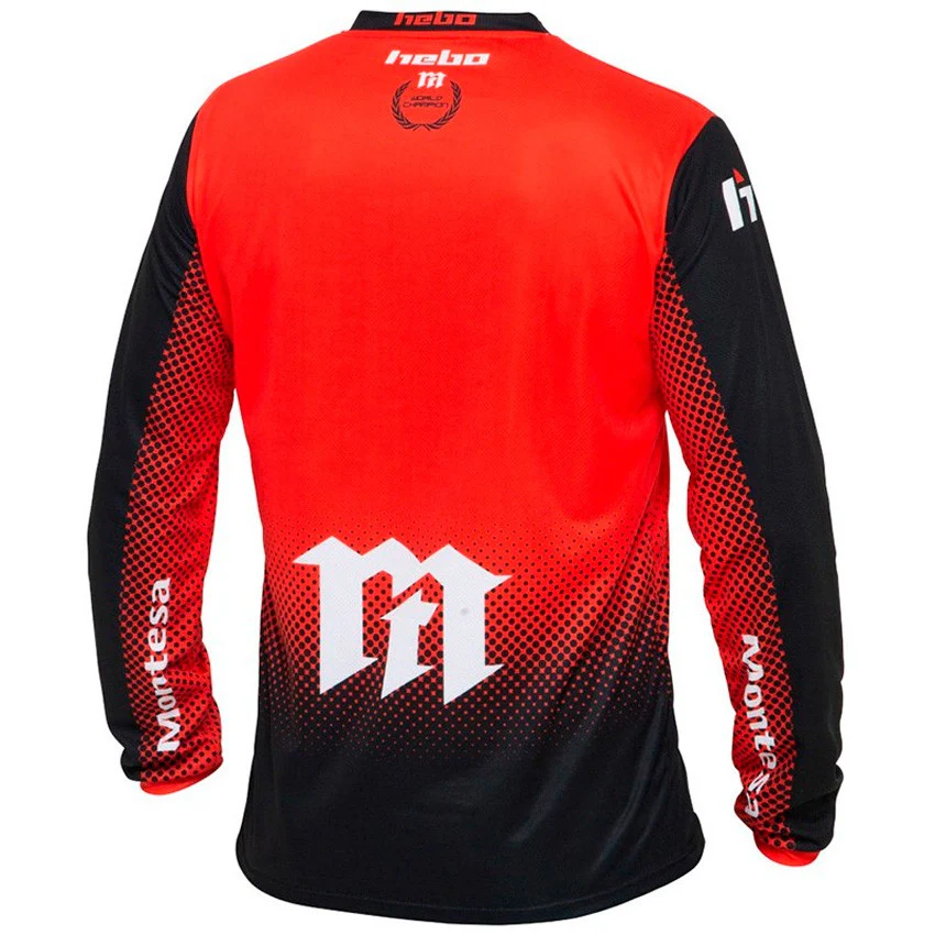 CAMISETA HEBO MONTESA PRO CLASSIC ROJO