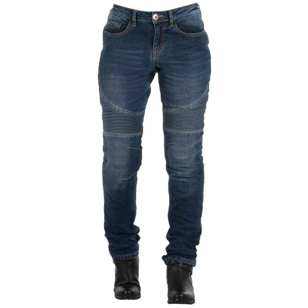 ÜBERLAP IMOLA DIRT LADY BLUE VAQUERO PANTS