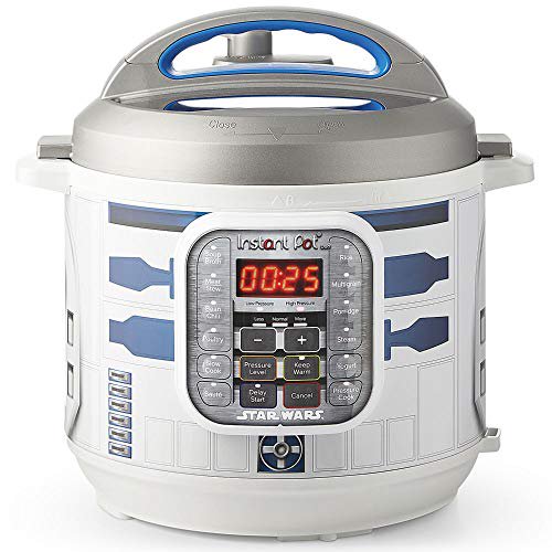 Instant Pot 112-0104-01 6Qt Star Wars Duo 6-Qt. Druckkocher, R2-D2, Weiß mit blauem R2D2