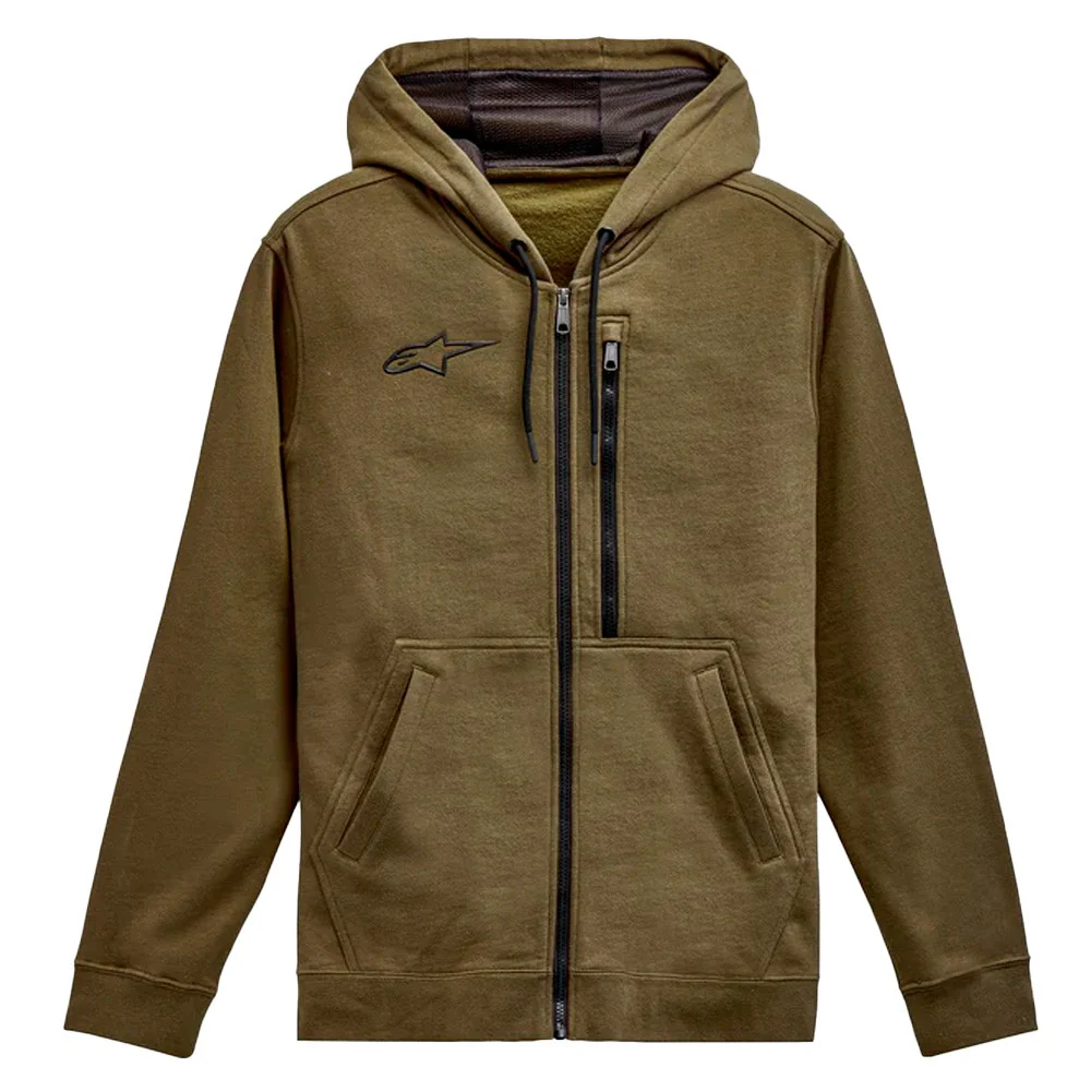 SUDADERA ALPINESTARS ASYM VERDE