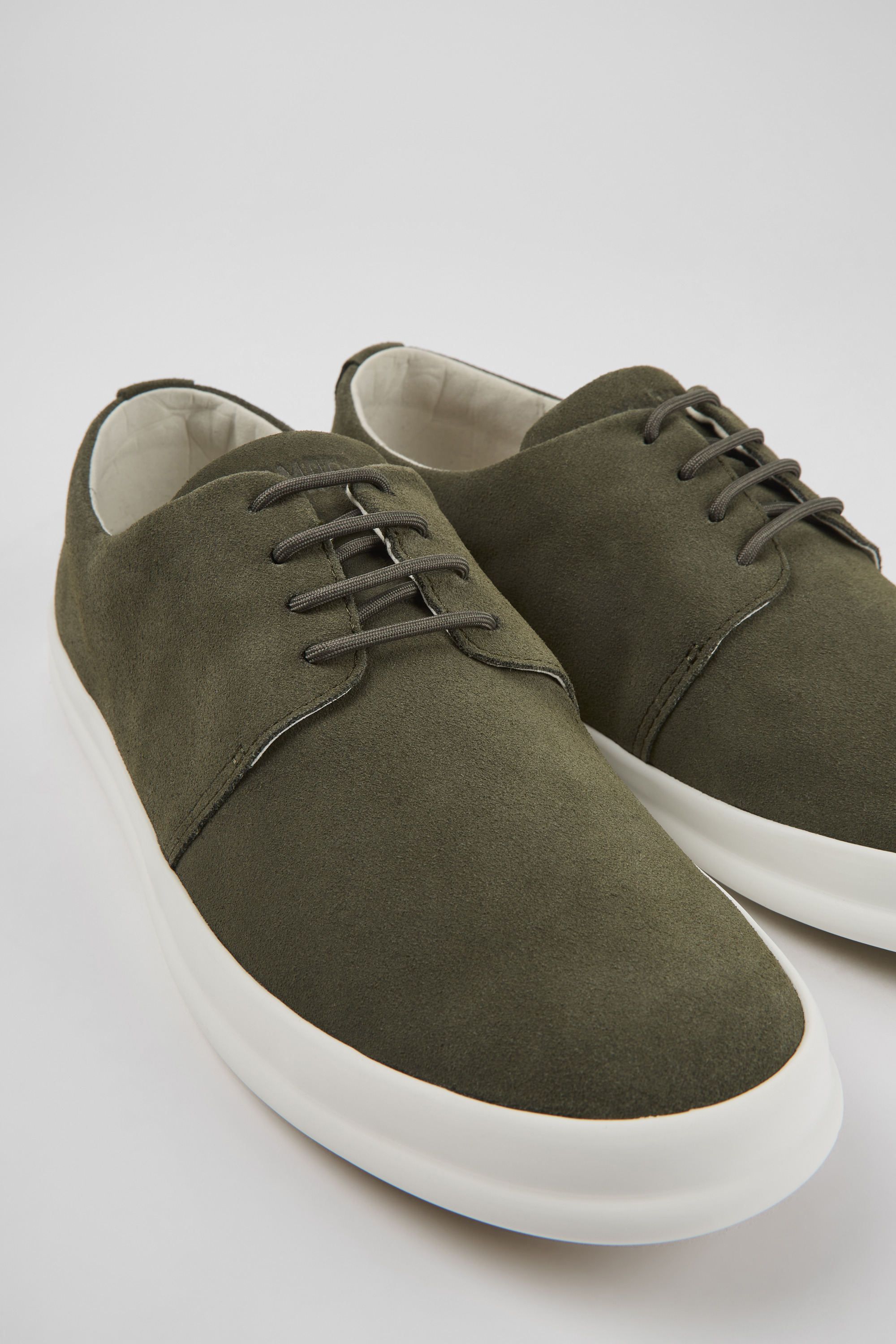 Chasis - Grüne Nubuck Schuhe für Herren