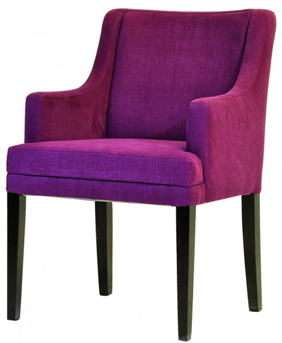 Designer dining room chair ModEF 285 Burgundy / Black - Hotel furnishings