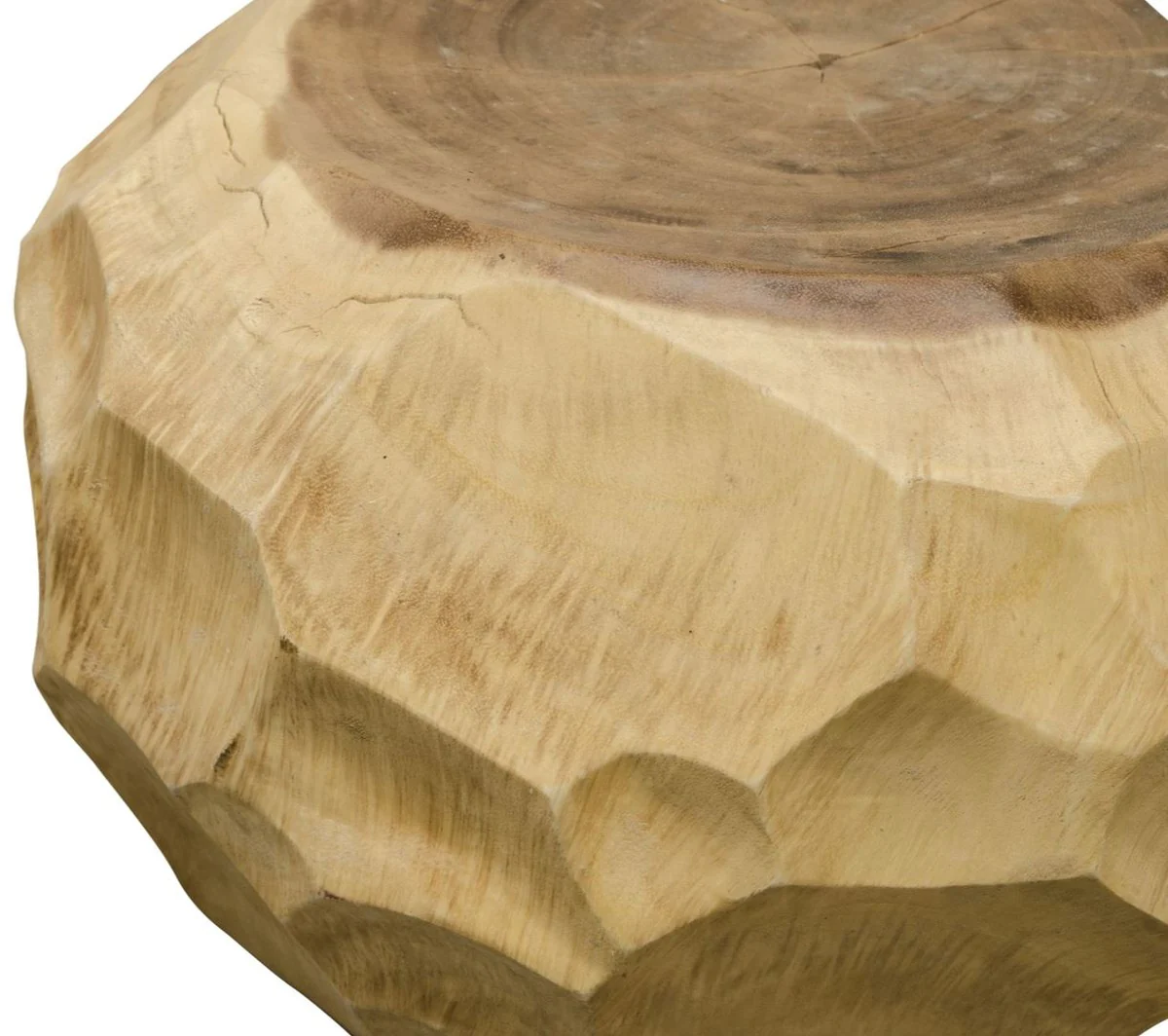 Luxury living room side table natural colors - designer living room furniture