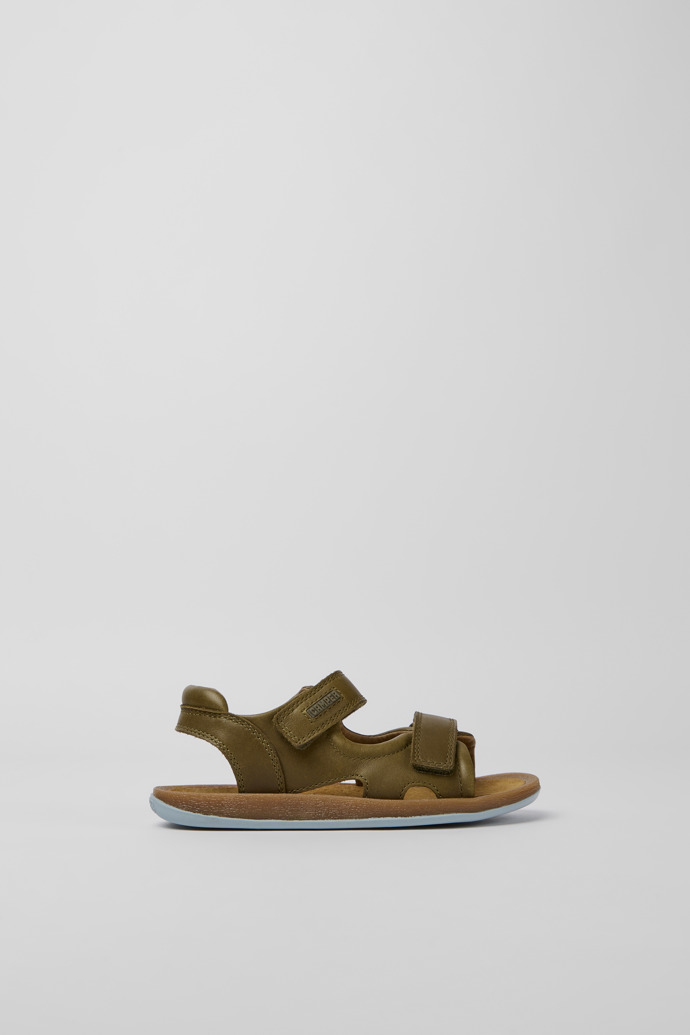 Bicho Grüne Leder Sandalen für Jungen