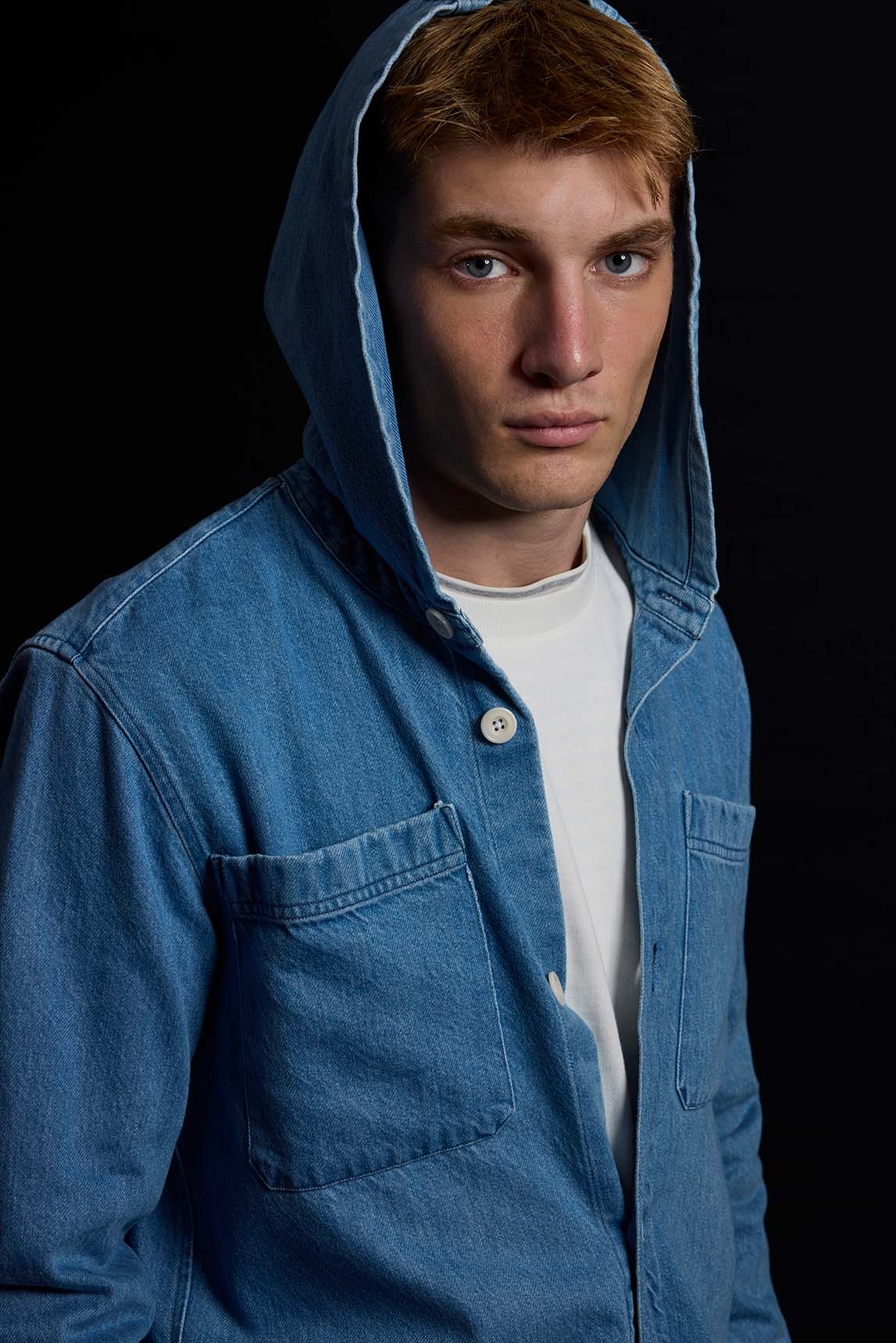 Rivera-Spain Koike Denim-Überhemd