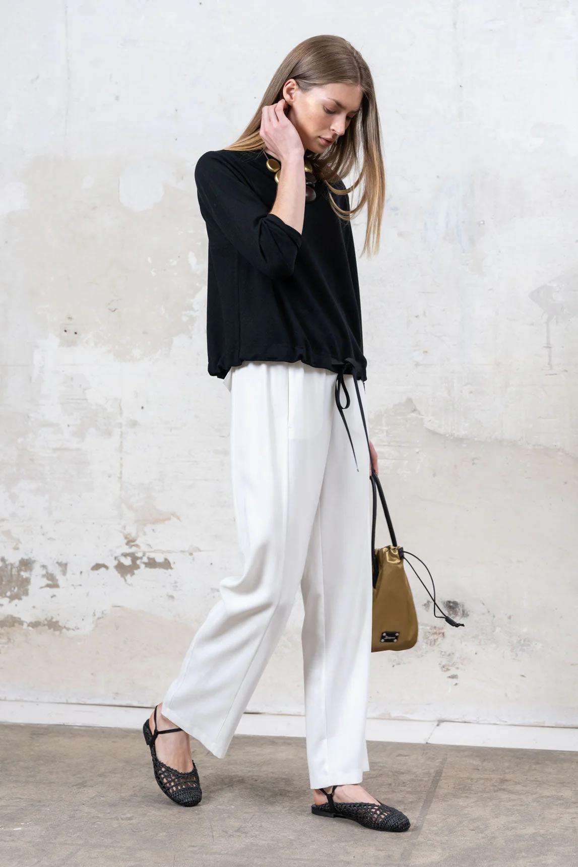 Rivera-Spanien Ballerina Andrée schwarz