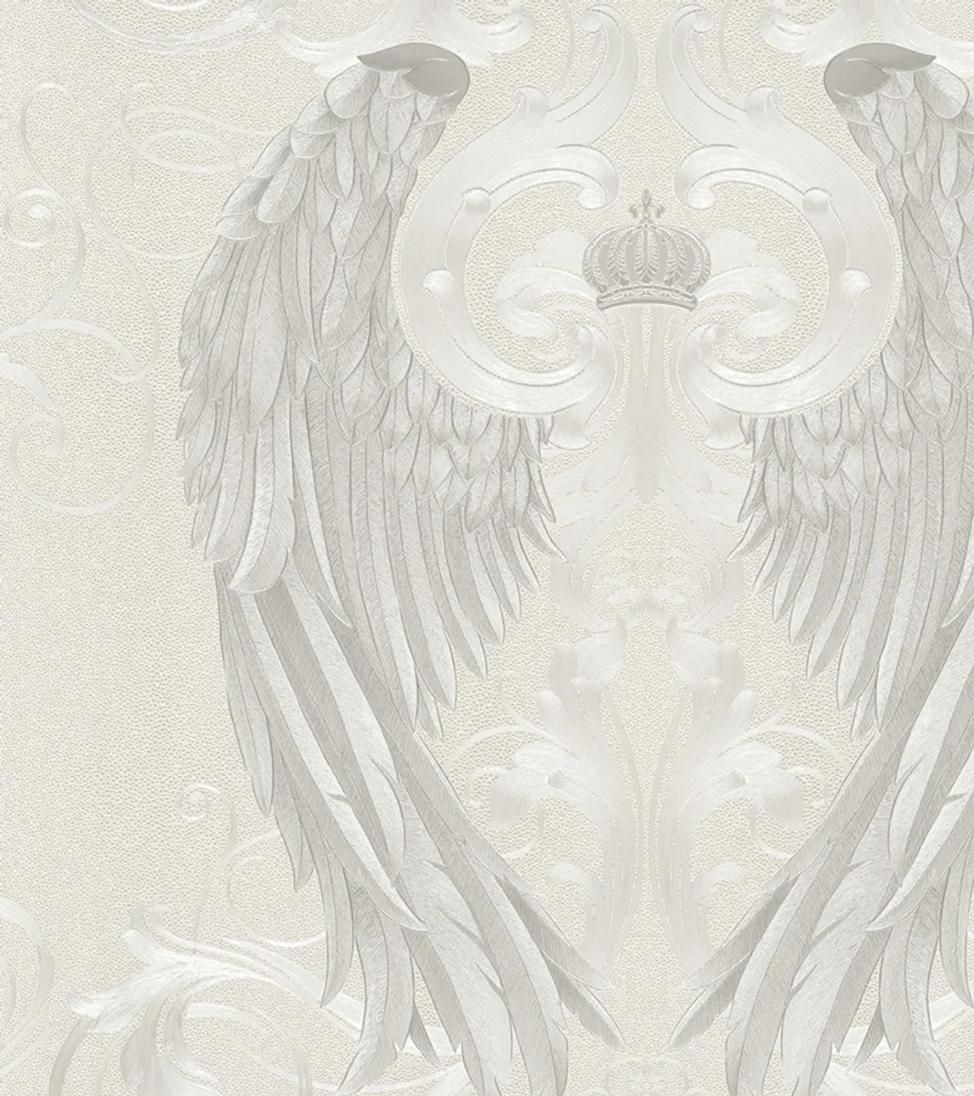 Harald Glööckler Imperial Baroque wallpaper 54843 - cream with angel wings