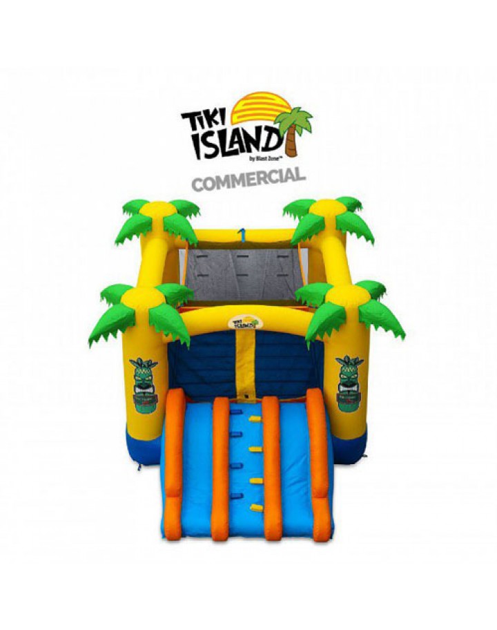 Tiki Island Combo 13 Kommerzielle aufblasbare Prahler mit Dia
