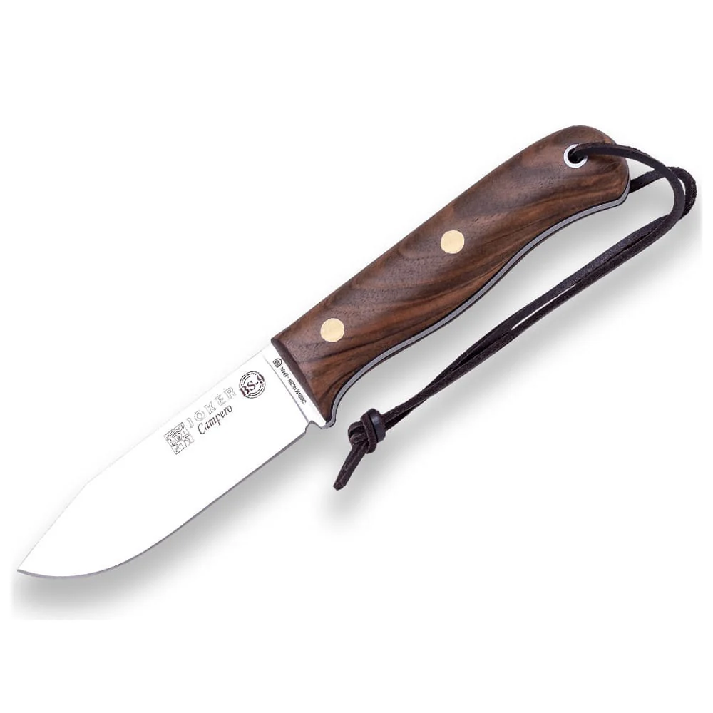 Joker BS9 Campero Nogal - Cuchillo de supervivencia y buschcraft
