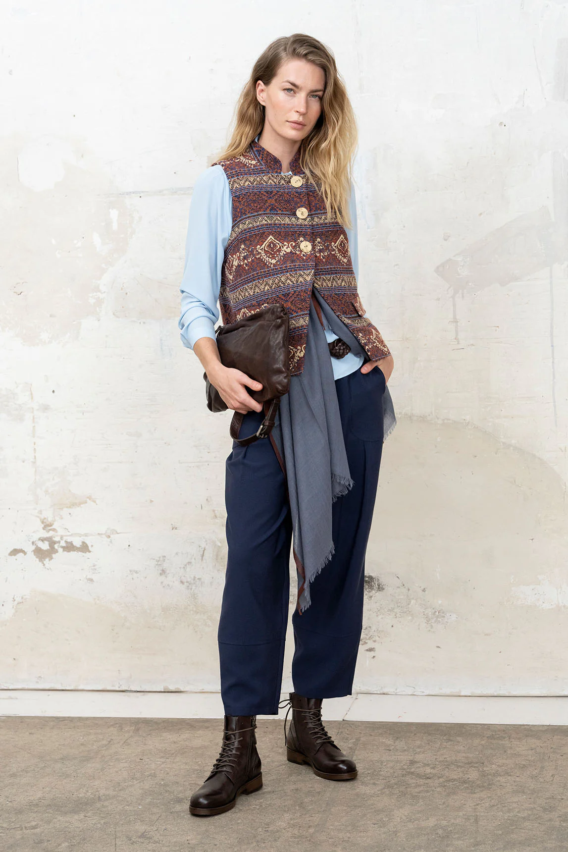 Rivera-Spanien Marineblaue Nereida-Hose